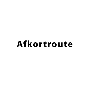 MTB onderbord Afkortroute