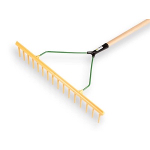 Jost hark 16 tanden recht model met 160 cm steel